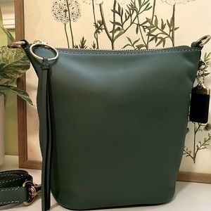 Coach Duffle Handbag in hunter green